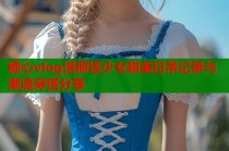 糖心vlog洛丽塔少女甜美日常记录与潮流穿搭分享