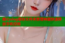 糖心vlog缓存文件夹管理神器快速释放手机空间