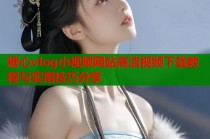 糖心vlog小视频网站高清视频下载教程与实用技巧分享