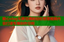 糖心vlog车牌号揭秘轻松管理视频内容打造专属创作空间
