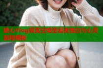 糖心Vlog寂寞空姐圣诞夜独白与心灵旅程揭秘