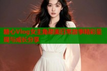 糖心Vlog女主角甜美日常故事精彩呈现与成长分享