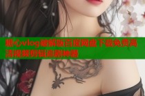 糖心vlog破解版百度网盘下载免费高清视频剪辑追剧神器