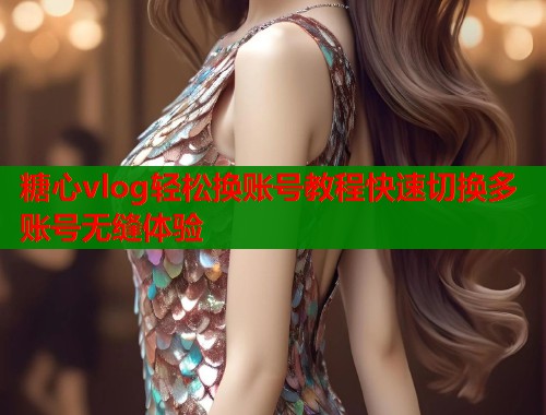 糖心vlog轻松换账号教程快速切换多账号无缝体验  第2张
