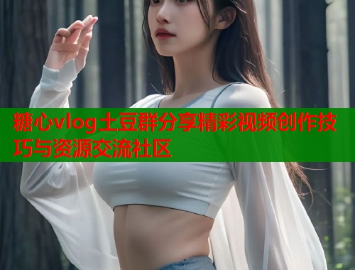 糖心vlog土豆群分享精彩视频创作技巧与资源交流社区  第1张