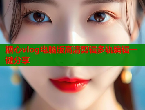 糖心vlog电脑版高清剪辑多轨编辑一键分享  第1张